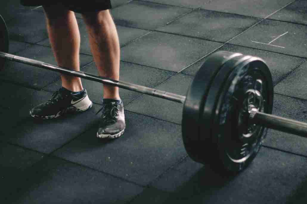 Lifting weights