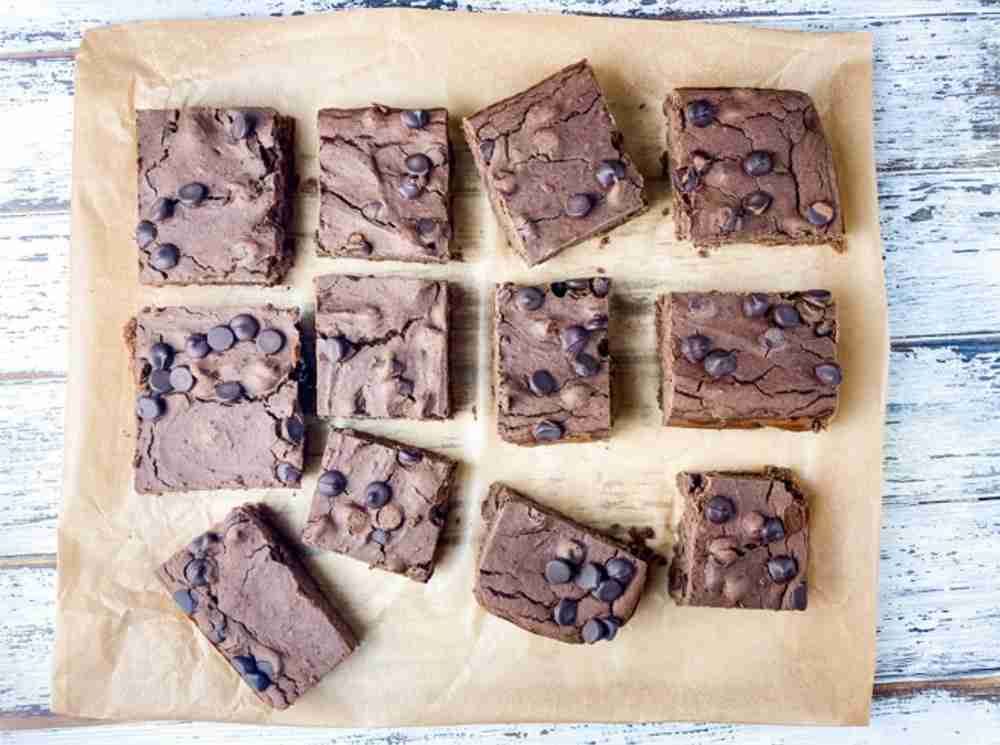 Black Bean Protein Brownies