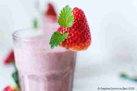 strawberry smoothie