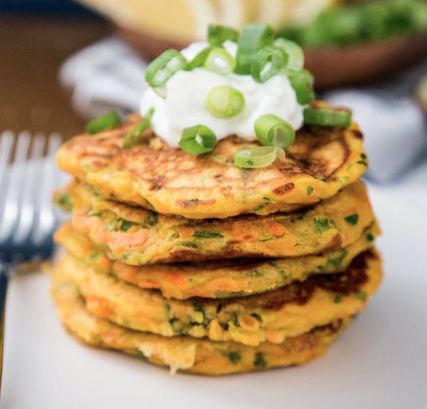 Carrot and Zucchini Fritters