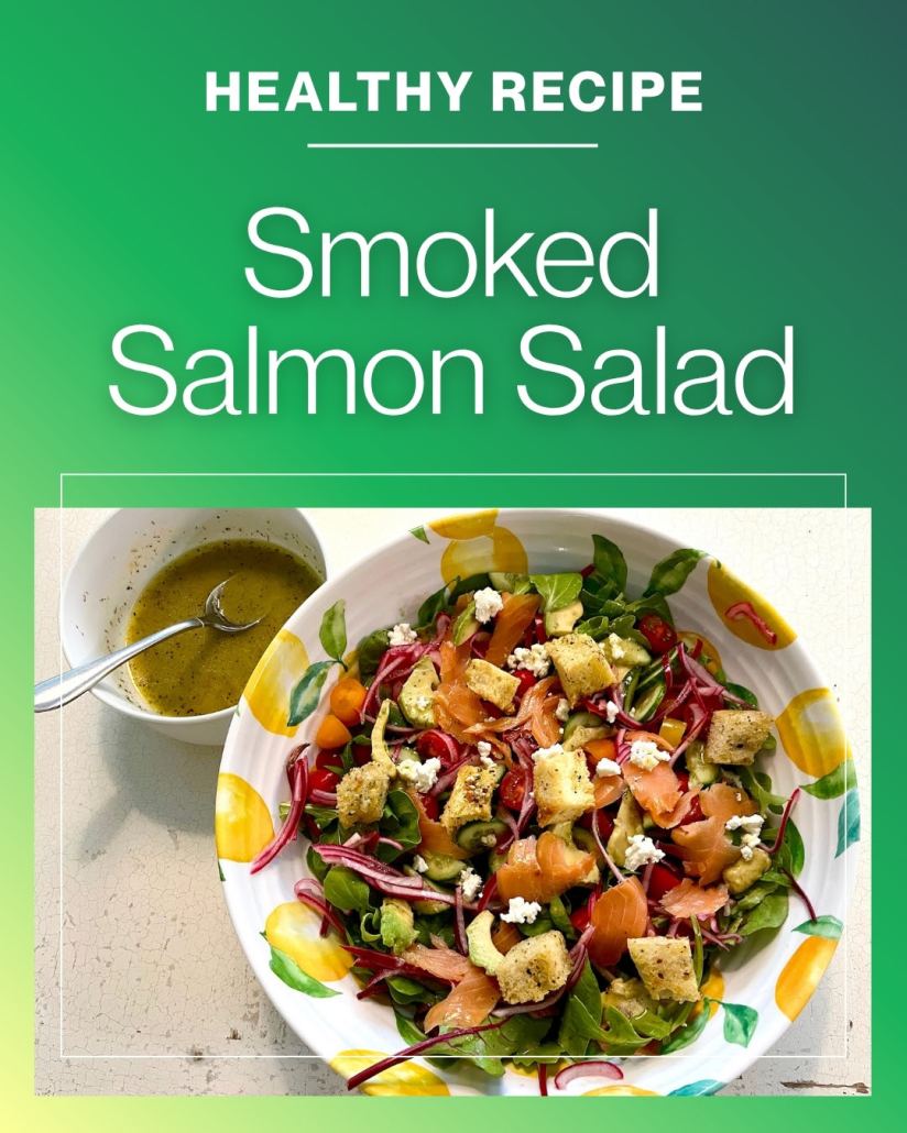 Healthy Recipe: Smoked Salmon Salad