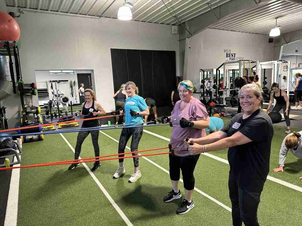 Team Training at Advantage personal training Mystic