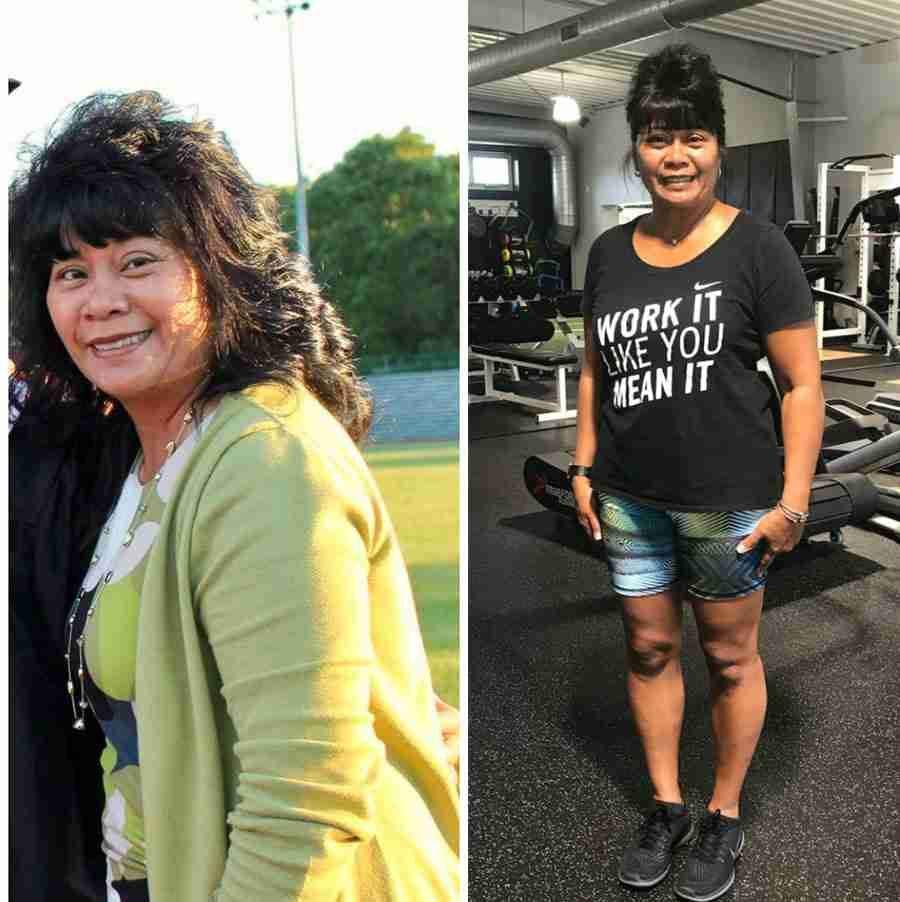 Mel before and After