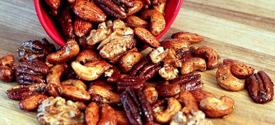 Perfect for snacking, Spiced Nuts
