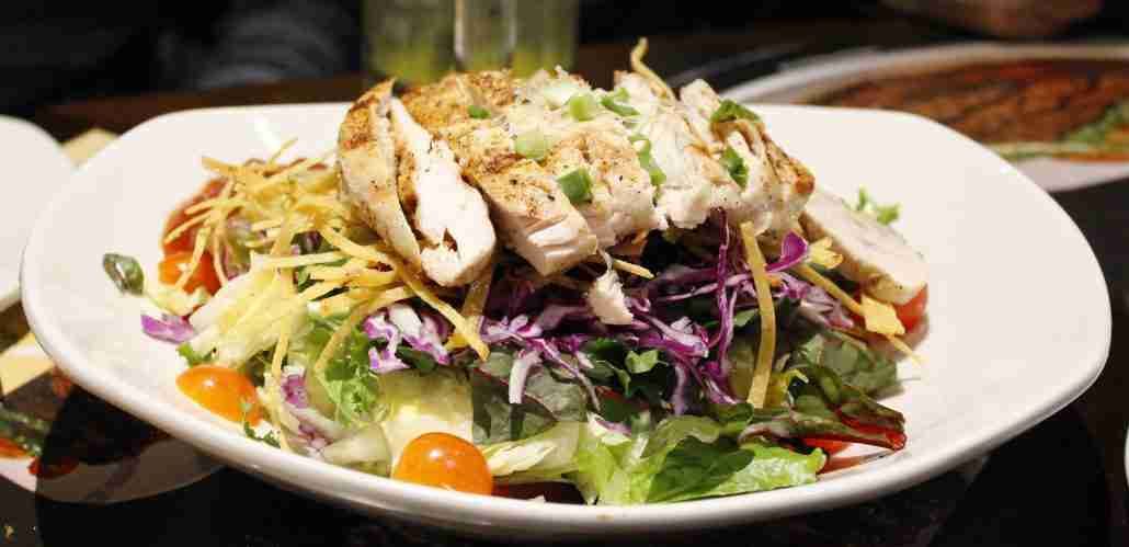 Tropical chicken salad